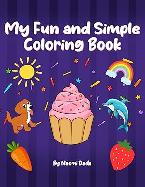 my fun and simple copy coloring book fun easy and engaging copy coloring and activity book for preschool and