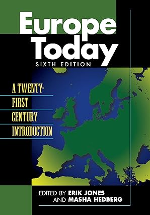 europe today 1st edition erik jones 1538110938, 978-1538110935