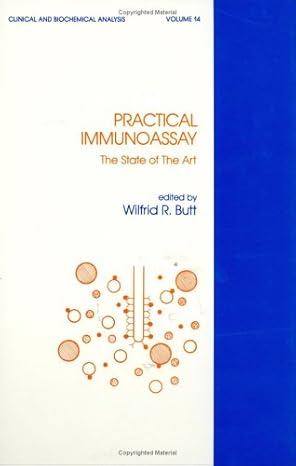 practical immunoassay the state of the art 1st edition w r butt 0824770943, 978-0824770945