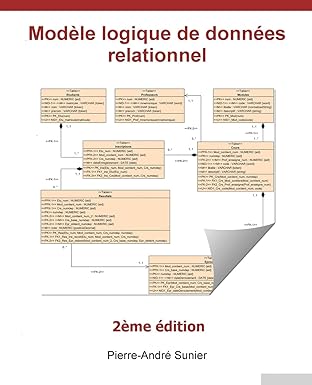 moda le logique de donnaes relationnel 1st edition pierre andra c sunier 1985201542, 978-1985201545