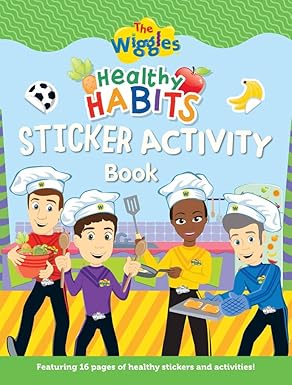healthy habits sticker activity book 1st edition the wiggles 1922677280, 978-1922677280