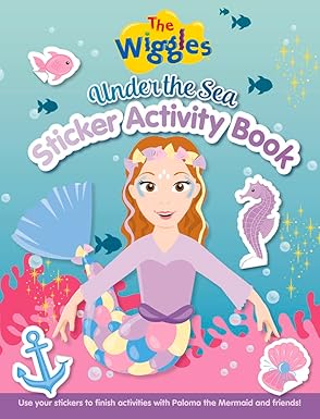 under the sea sticker activity book 1st edition the wiggles 1922677728, 978-1922677723