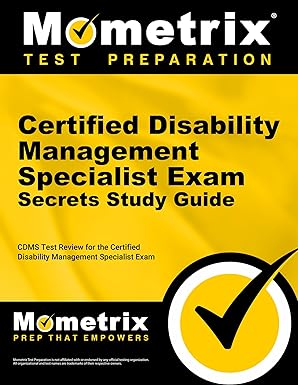 certified disability management specialist exam secrets study guide cdms test review for the certified