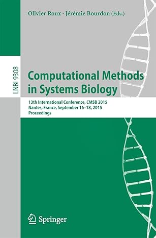 computational methods in systems biology 13th international conference cmsb 2015 nantes france september 16