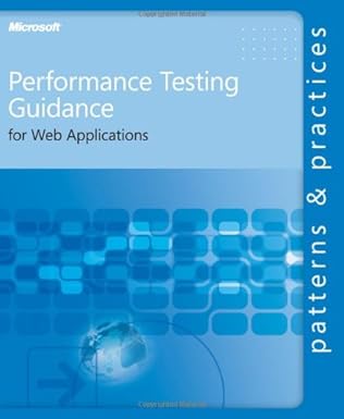 performance testing guidance for web applications 1st edition microsoft corporation 0735625700, 978-0735625709