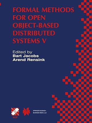 formal methods for open object based distributed systems v ifip tc6 / wg6 1 fifth international conference on