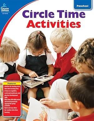 circle time activities grade preschool 1st edition carson dellosa education 1936024837, 978-1936024834