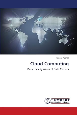 cloud computing data locality issues of data centers 1st edition puneet kumar 3659411698, 978-3659411694