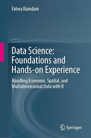 data science foundations and hands on experience handling economic spatial and multidimensional data with r