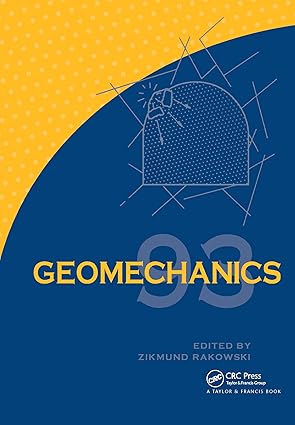 geomechanics 93 strata mechanics/ numerical methods/water jet cutting 1st edition z rakowski 905410354x,