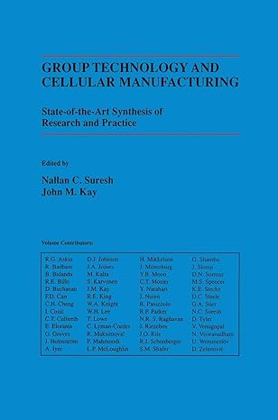 group technology and cellular manufacturing a state of the art synthesis of research and practice 1st edition