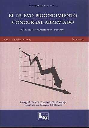 el nuevo procedimiento concursal abreviado cuestiones pra cticas y esquemas 1st edition catalina cadenas de