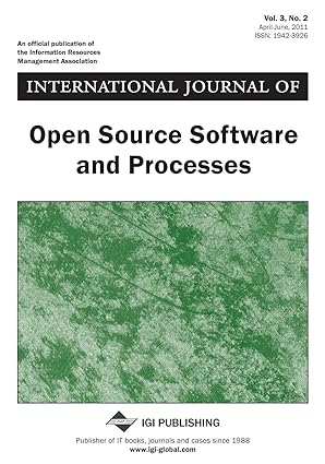 international journal of open source software and processes 1st edition stefan koch 1613508727, 978-1613508725