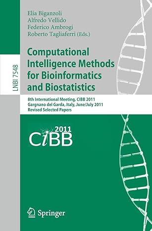 computational intelligence methods for bioinformatics and biostatistics 8th international meeting cibb 2011