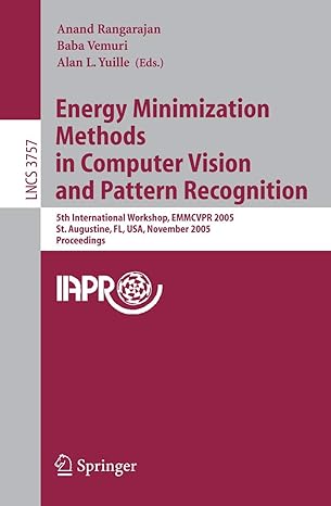 energy minimization methods in computer vision and pattern recognition 5th international workshop emmcvpr