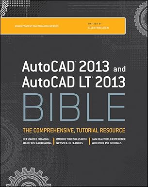 autocad 2013 and autocad lt 2013 bible 1st edition ellen finkelstein 1118328299, 978-1118328293