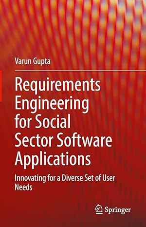 requirements engineering for social sector software applications innovating for a diverse set of user needs