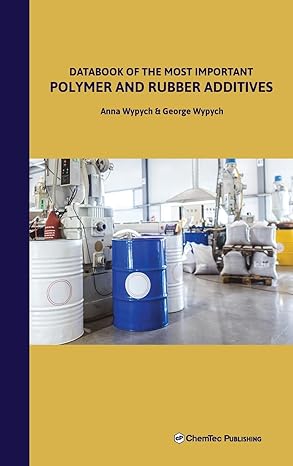 databook of the most important polymer and rubber additives 1st edition anna wypych ,george wypych