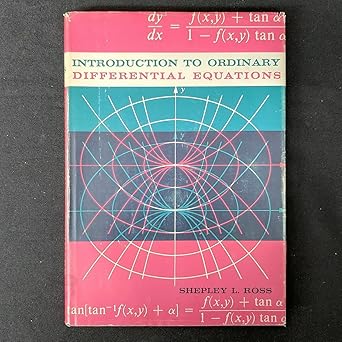 introduction to ordinary differential equations 1st edition shepley l ross 0536004897, 978-0536004895