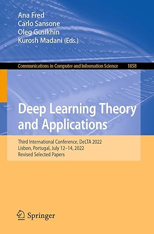 deep learning theory and applications third international conference delta 2022 lisbon portugal july 12a 14
