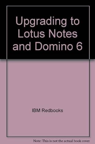 upgrading to lotus notes and domino 6 1st edition ibm redbooks 0738428167, 978-0738428161