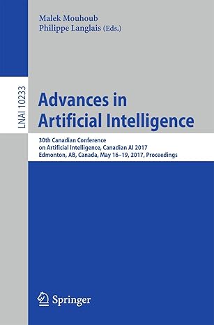 advances in artificial intelligence 30th canadian conference on artificial intelligence canadian ai 2017