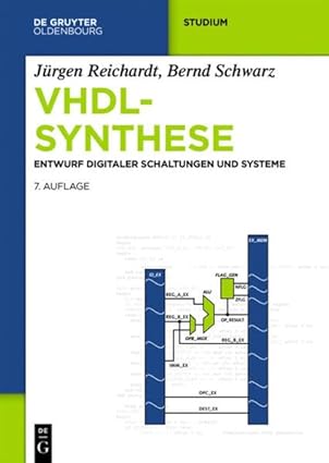 vhdl synthese entwurf digitaler schaltungen und systeme 1st edition jurgen reichardt ,ja 1/4rgen reichardt