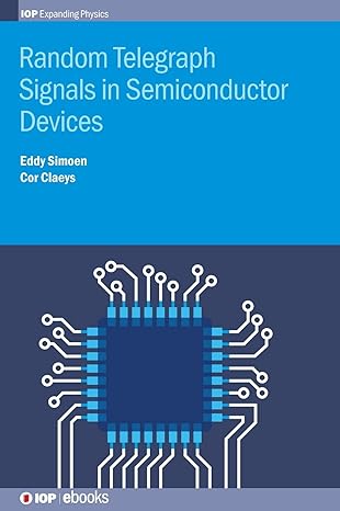 random telegraph signals in semiconductor devices 1st edition eddy simoen 0750312734, 978-0750312738