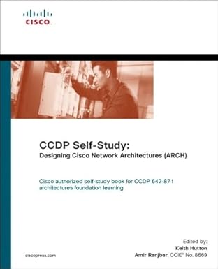 ccdp self study designing cisco network architectures arch 1st edition keith hutton ,amir ranjbar 1587051850,