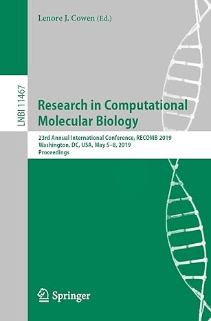 research in computational molecular biology 23rd annual international conference recomb 2019 washington dc