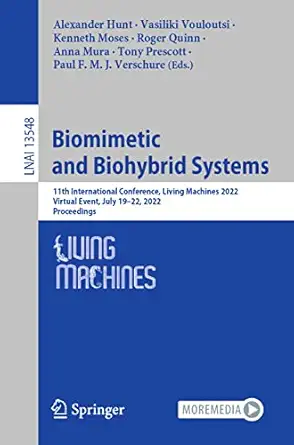 biomimetic and biohybrid systems 11th international conference living machines 2022 virtual event july 19a 22