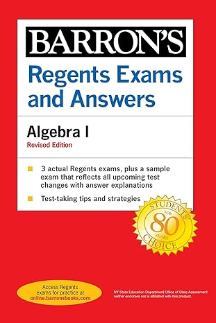 regents exams and answers algebra i 1st edition barron\\\\\\\'s educational series ,gary m rubinstein m s