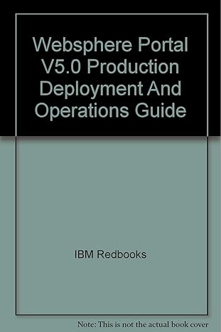 websphere portal v5 0 production deployment and operations guide 1st edition ibm redbooks ,rufus credle