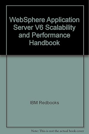 websphere application server v6 scalability and performance handbook 1st edition ibm redbooks 0738490601,
