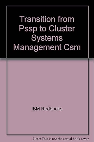 transition from pssp to cluster systems management csm 1st edition ibm redbooks 0738490350, 978-0738490359