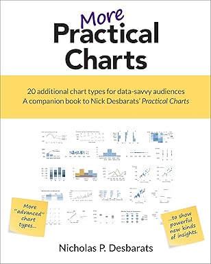 more practical charts 20 additional chart types for data savvy audiences a companion book to nick desbarats