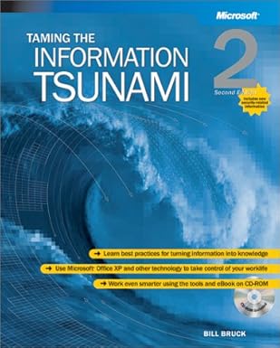 taming the information tsunami 1st edition bill bruck 0735618046, 978-0735618046