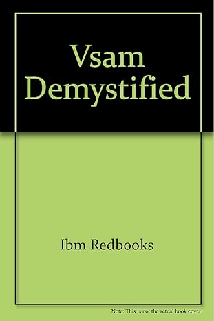 vsam demystified 1st edition ibm redbooks ,dave lovelace 0738453234, 978-0738453231