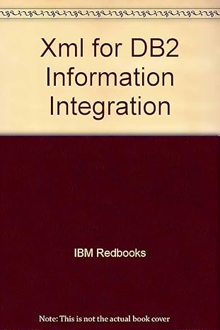 xml for db2 information integration 1st edition ibm redbooks 0738490032, 978-0738490038
