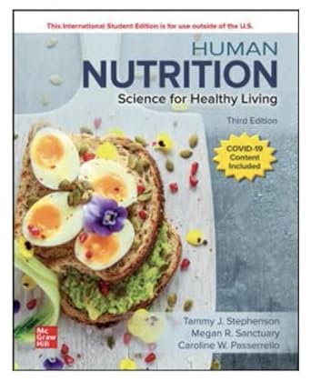 ise human nutrition science for healthy living 1st edition tammy j stephenson phd 1265176469, 978-1265176464