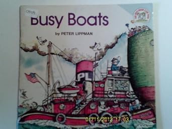 busy boats 1st edition peter j lippman 0394834488, 978-0394834481
