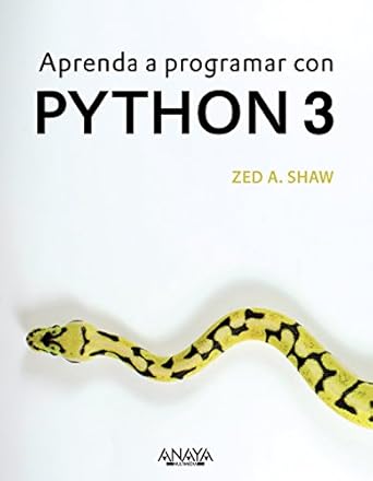 aprenda a programar con python 3 1st edition zed a shaw 8441539413, 978-8441539419