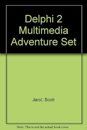 delphi 2 multimedia adventure set the best way to develop multimedia with animation sound video music and