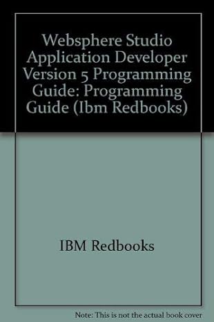 websphere studio application developer version 5 programming guide 1st edition ibm redbooks ,international