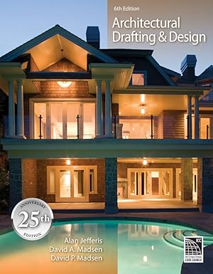 architectural drafting and design 1st edition alan jefferis ,david madsen 1435481623, 978-1435481626