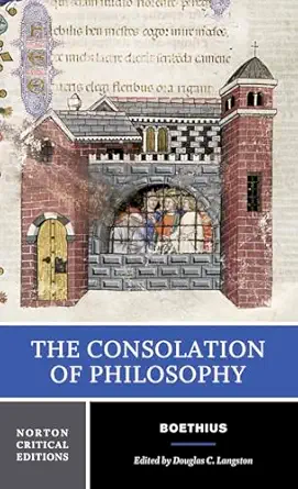 the consolation of philosophy a norton 1st edition boethius ,douglas c langston 0393930718, 978-0393930719