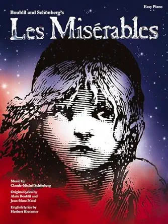 les misarables a easy piano songbook 14 broadway classics including i dreamed a dream and on my own hal