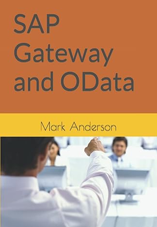 sap gateway and odata 1st edition mark anderson 1701489546, 978-1701489547