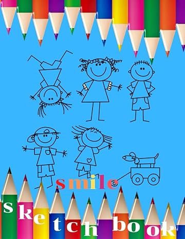 smile sketchbook for kid blank for drawing writing painting sketching doodling best quality white paper 8