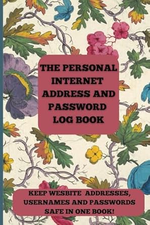 elegant password book in alphabetical order password book for internet website address logins 6 x 9 password